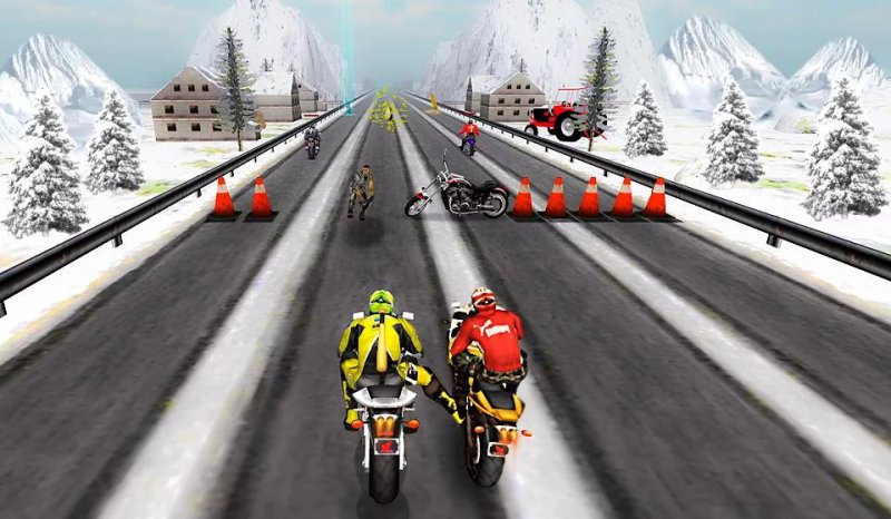 bike attack game