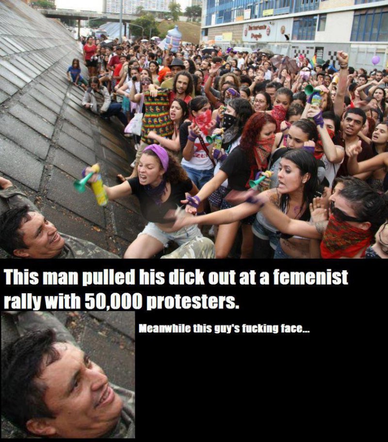 Brazilian SlutWalk Flasher