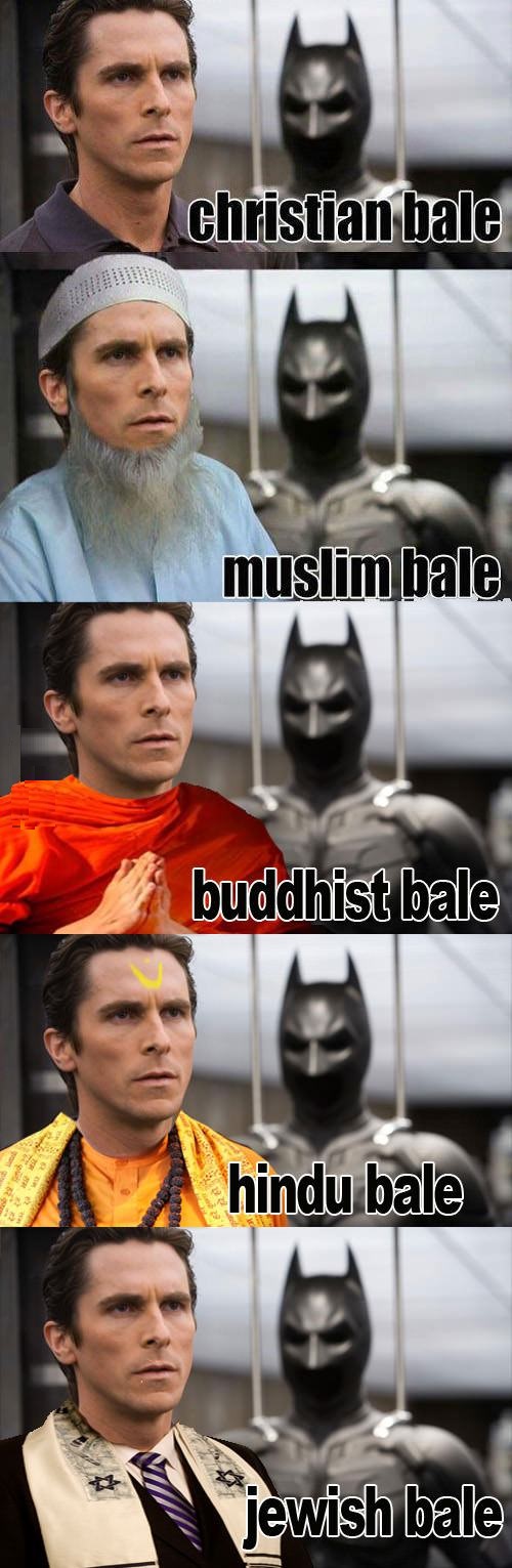 Christian Bale-15 Celebrity Name Puns That Are Hilarious