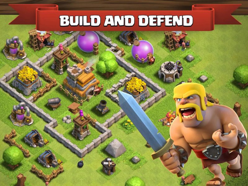 Clash Of Clans-12 Best War Strategy Games For IOS And Android