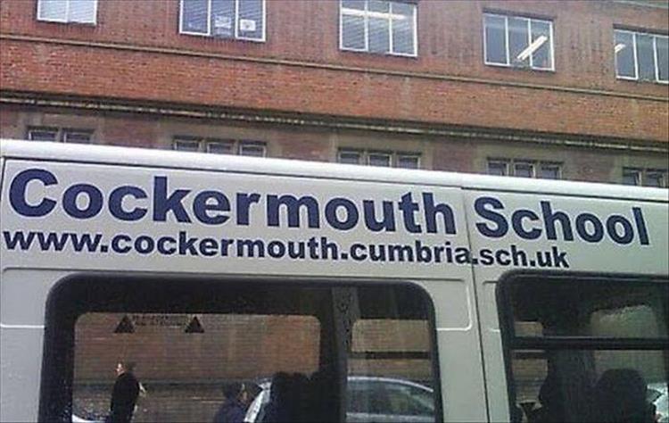 Cockermouth School-12 Funniest High School Names 