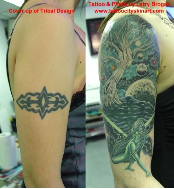 Tribal 2-15 Best Tattoo Cover Ups Ever