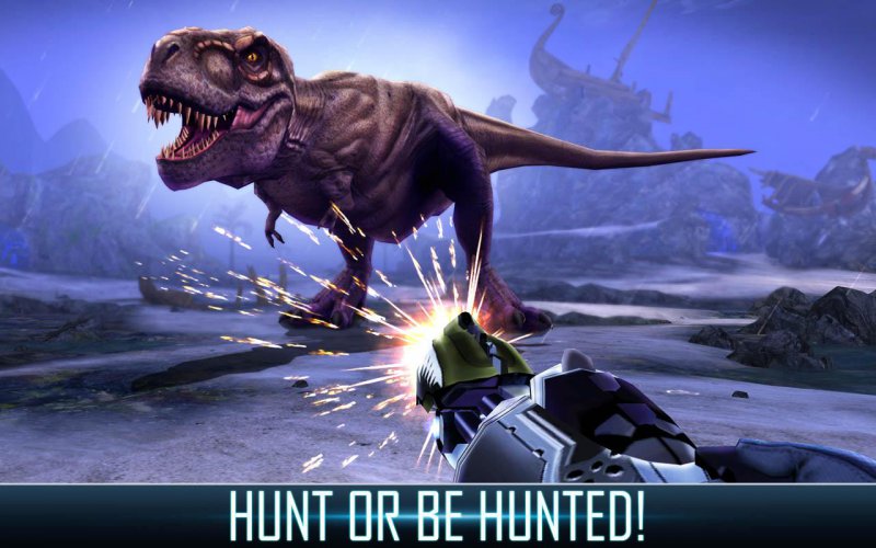 Dino Hunter - Deadly Shores-15 Top Hunting Games For Mobile