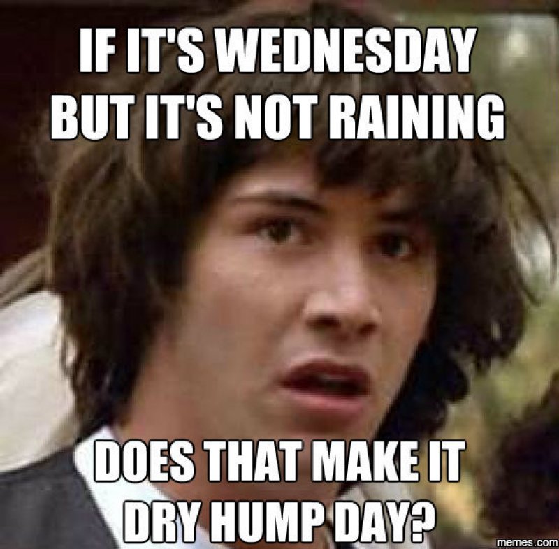 Does That Make It Dry Humping?-12 Funny Hump Day Memes That Will Make Your ...