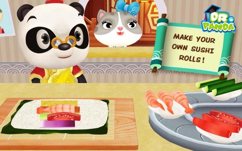 Dr. Panda Restaurant Asia-12 Best Restaurant Games For IOS And Android