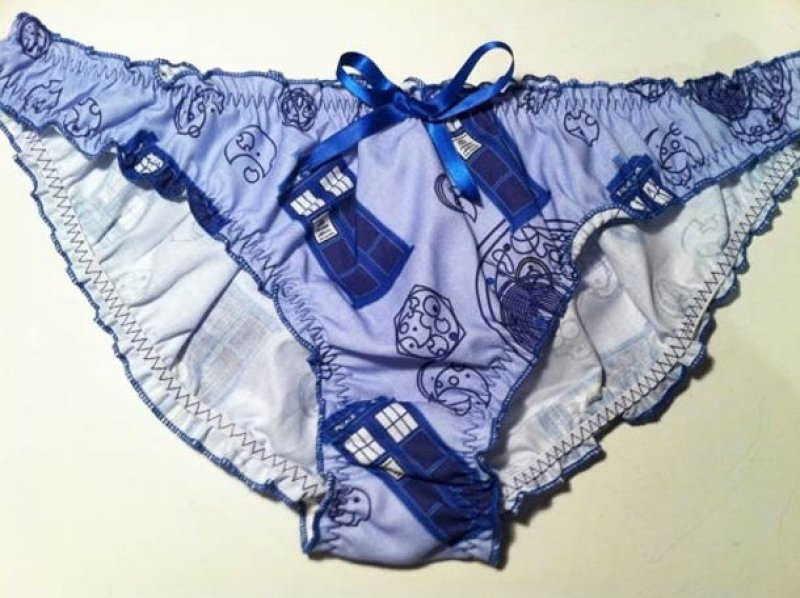 Dr. Who Panties-12 Funniest Geeky Panties Ever Made
