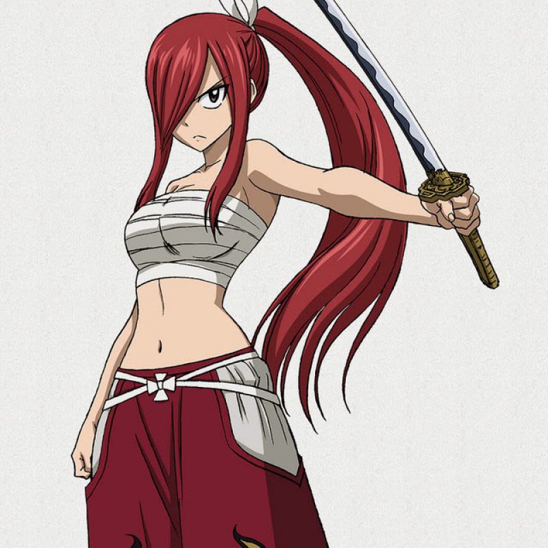 Erza Scarlet-12 Best Anime Pictures You Can Use As Profile Photos