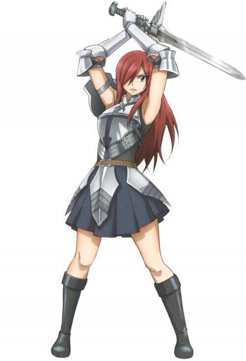 Erza Scarlet-12 Best Anime Pictures You Can Use As Profile Photos