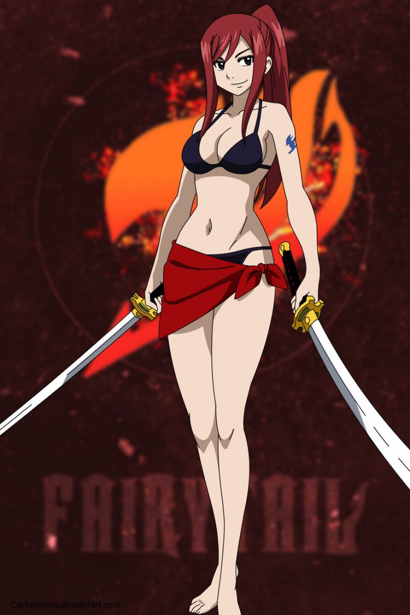 Erza Scarlet-12 Best Anime Pictures You Can Use As Profile Photos