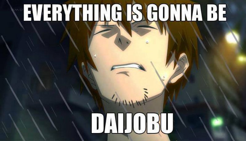 Everything Is Gonna Be Daijoubu!-12 Funny Anime Memes That Are Sure To Make You Warai