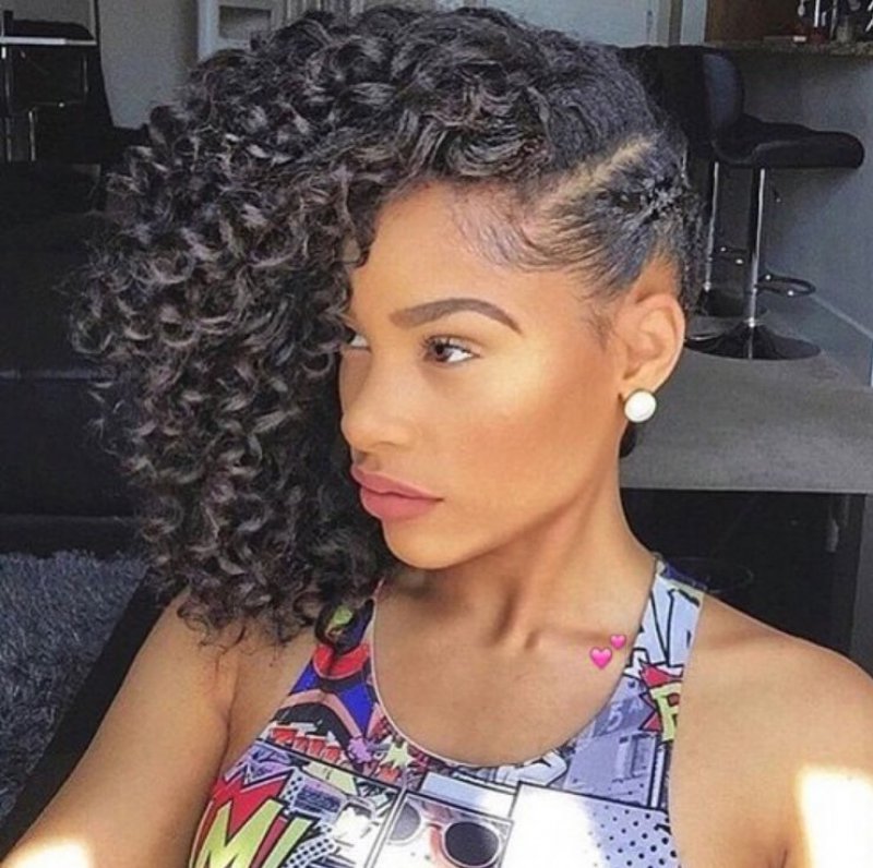 Faux Undercut-12 Crochet Braid Hairstyles You Should Try Now