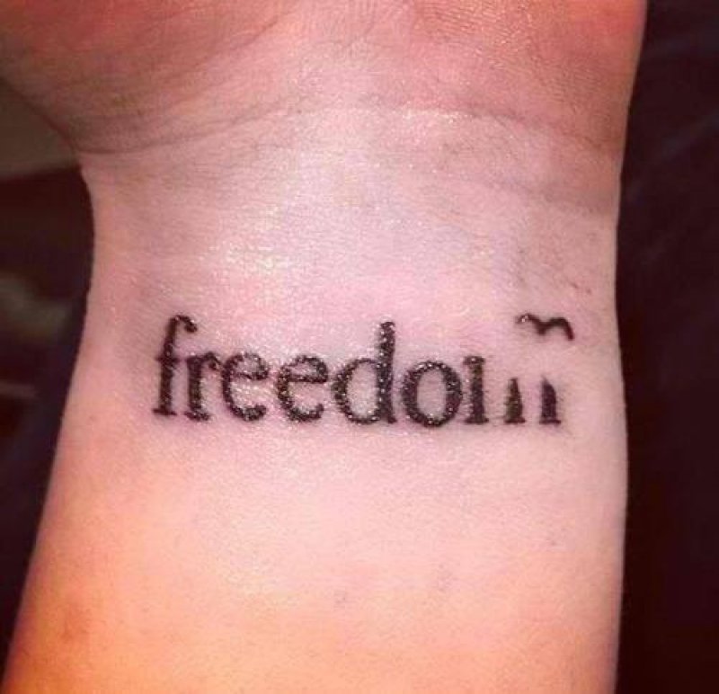 Freedom Tattoo-15 Cool Tattoos For Men That Make You Say WOW!