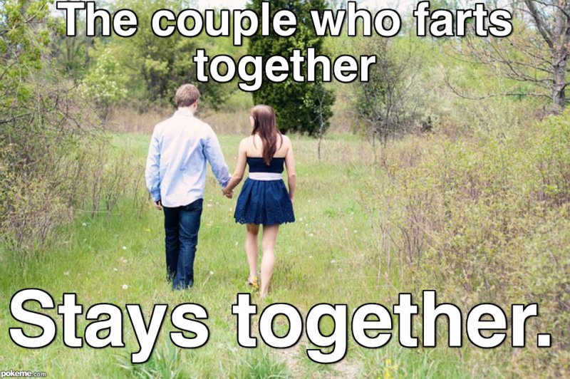 The Couple That Farts Together Stays Together