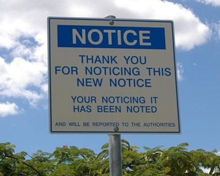 NOTICE.!!!-15 Hilarious Signboards That Will Make You Laugh Out Loud