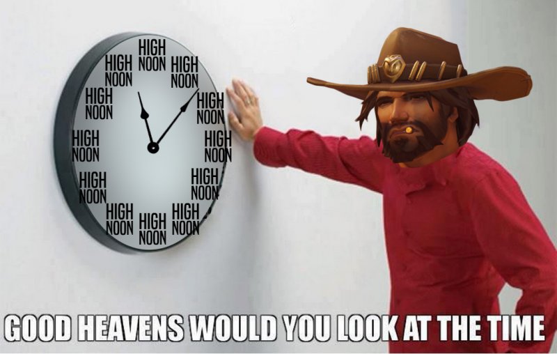 Good Heavens, Would You Look At The Time?-12 Hilarious Overwatch Memes That Are Sure To Make You Lol
