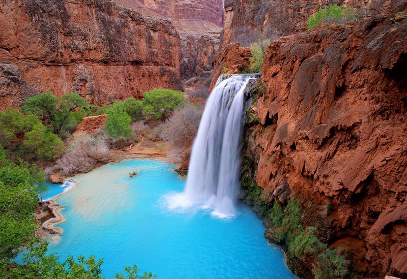 Havasupai Waterfalls, Grand Canyon-13 Awesome Pictures That Will Make Your Day