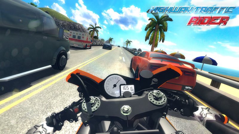 Highway Traffic Rider-15 Best Bike Riding Games For Your Mobile