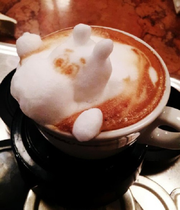 Hippo-Top 15 Creative 3D Cafe Latte