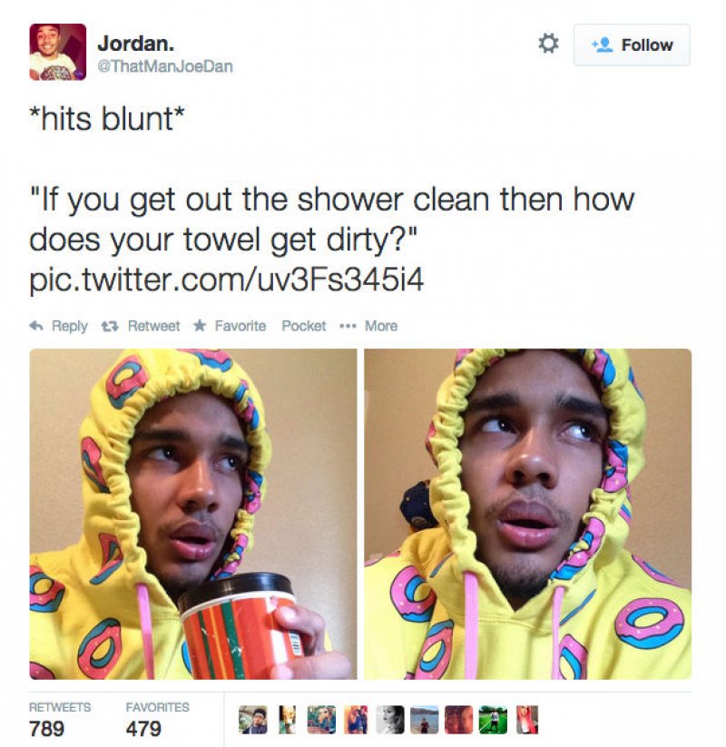 How Comes Towels Get Dirty?-12 Funny Hits Blunt Memes That Will Send You In The Thinking Mode