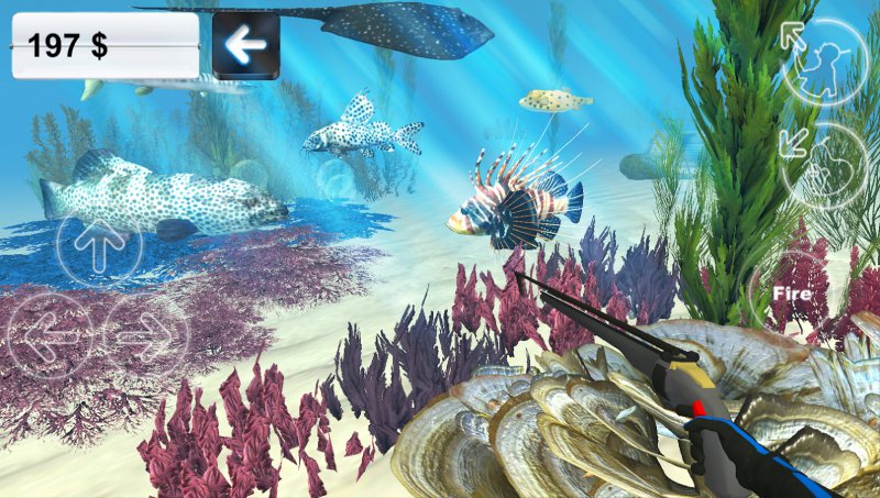 Hunter Underwater Spearfishing-15 Top Hunting Games For Mobile