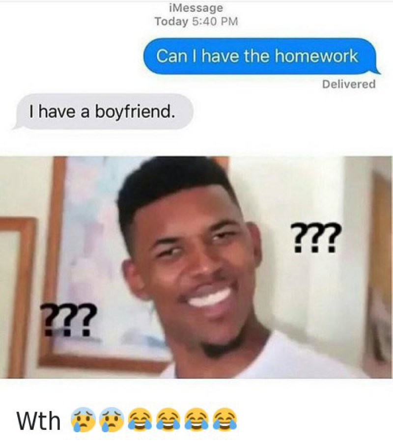 I Have A Boyfriend!-12 Hilarious Confused Black Guy Memes