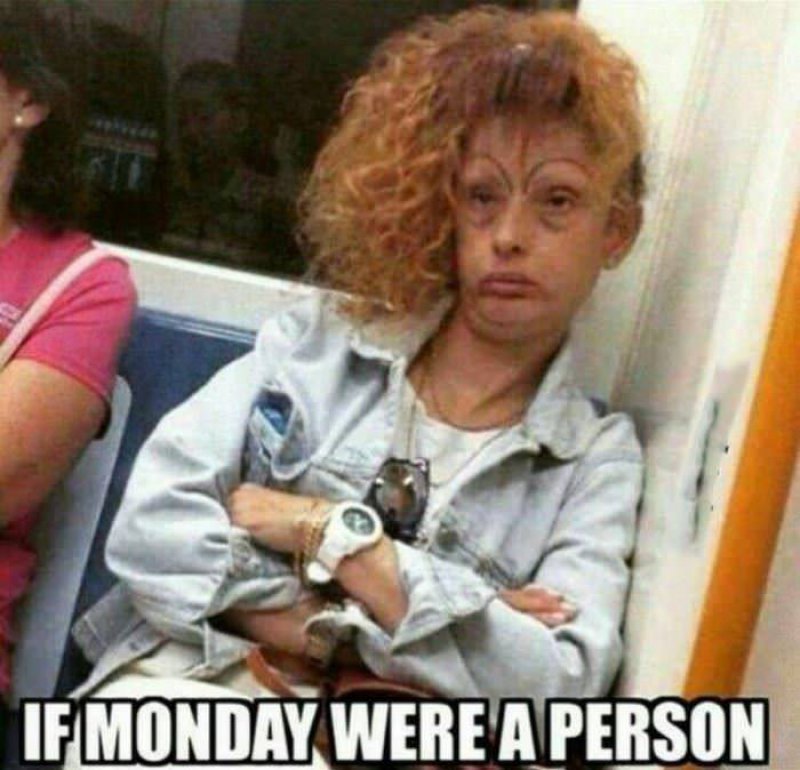 If Monday Were A Person-12 Funny Monday Memes That Will Brighten Your Monday