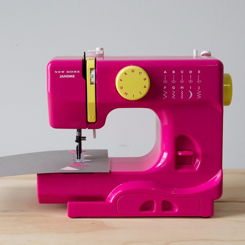 Janome Fastlane Fuschia Portable-12 Best Kids Sewing Machines You Can Buy Online