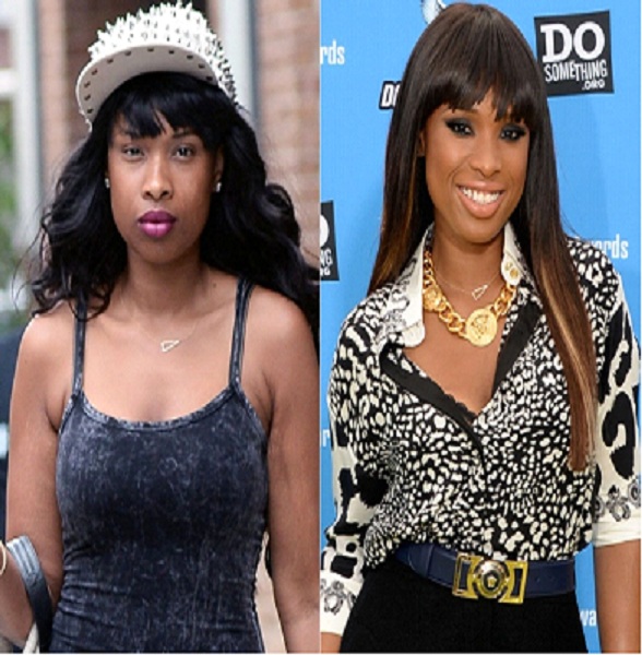 Jennifer Hudson-15 Celebrities With And Without Makeup