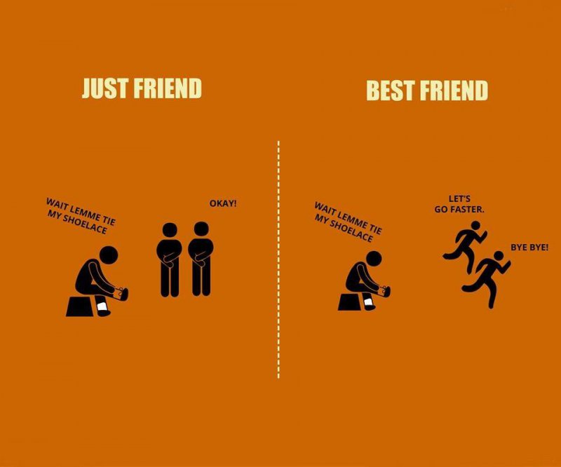 Just Friend Vs. Best Friend!-12 Best Friend Memes That Will Make You Say So Us