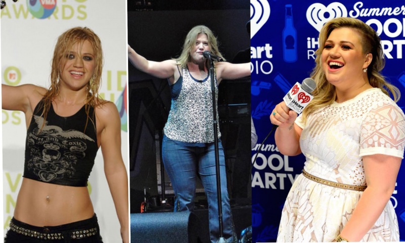 Kelly Clarkson-12 Celebrities Who Got Fat