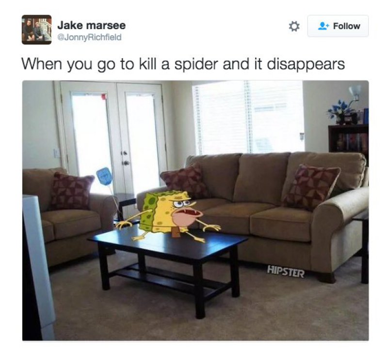 Killing Bugs-12 Funny Caveman SpongeBob/ Spongegar Memes