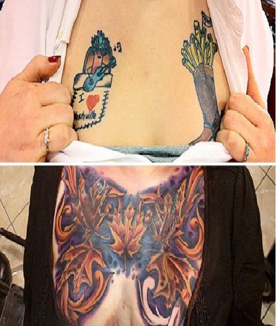 Hot Dog-15 Best Tattoo Cover Ups Ever