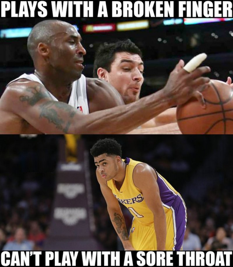 Lakers Then Vs. Lakers Now-12 Funny NBA Memes That Will Make Your Day