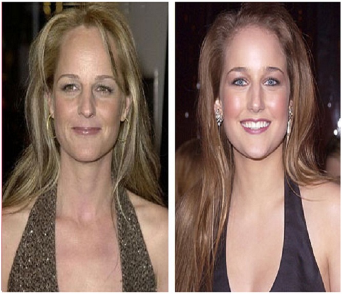 Leele Sobieski & Helen Hunt-15 Surprising Celebrity Lookalikes That You Haven't Noticed 