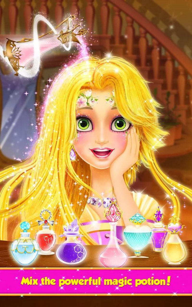 Long Hair Princess Hair Salon-15 Best Dress-up Games For Girls On Mobile