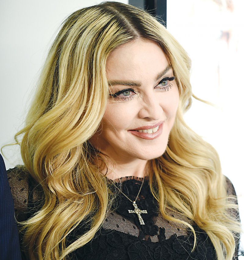 Madonna-12 Famous Blondes In Hollywood