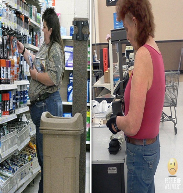 Mullets Galore-15 Hilarious Walmart Pictures That Will Make You Say WTF!!