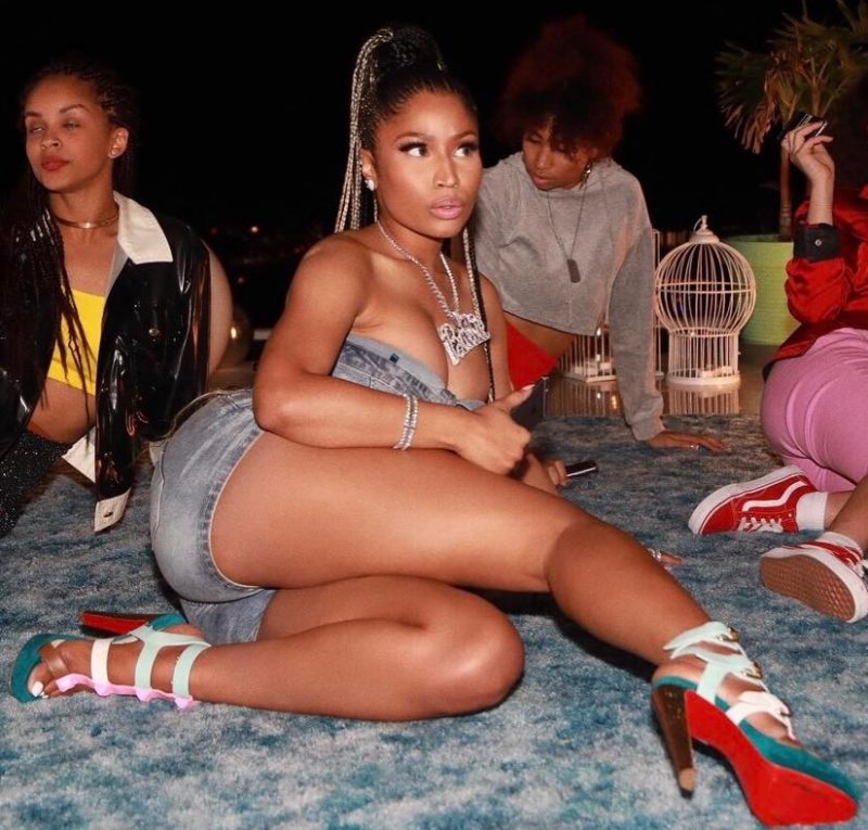 Nicki Minaj's Legs And Feet Sexiest Celebrity Legs And Feet