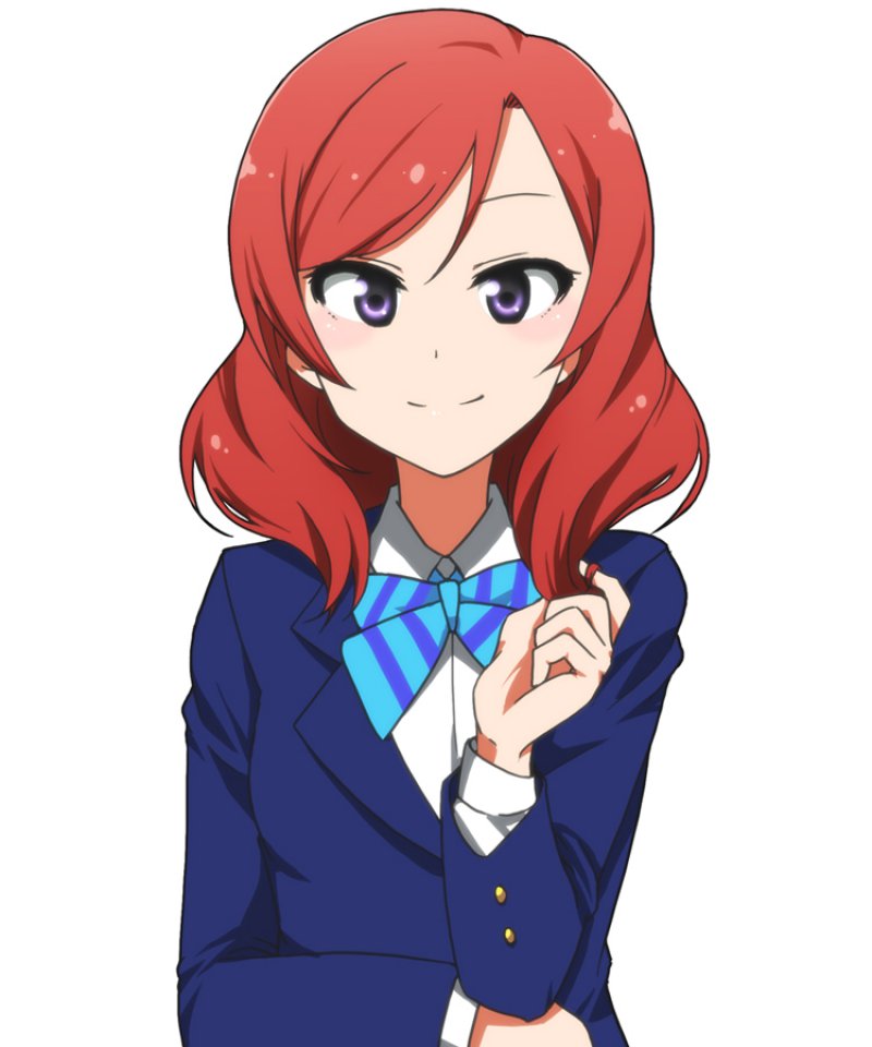 Nishikino Maki-12 Best Anime Pictures You Can Use As Profile Photos