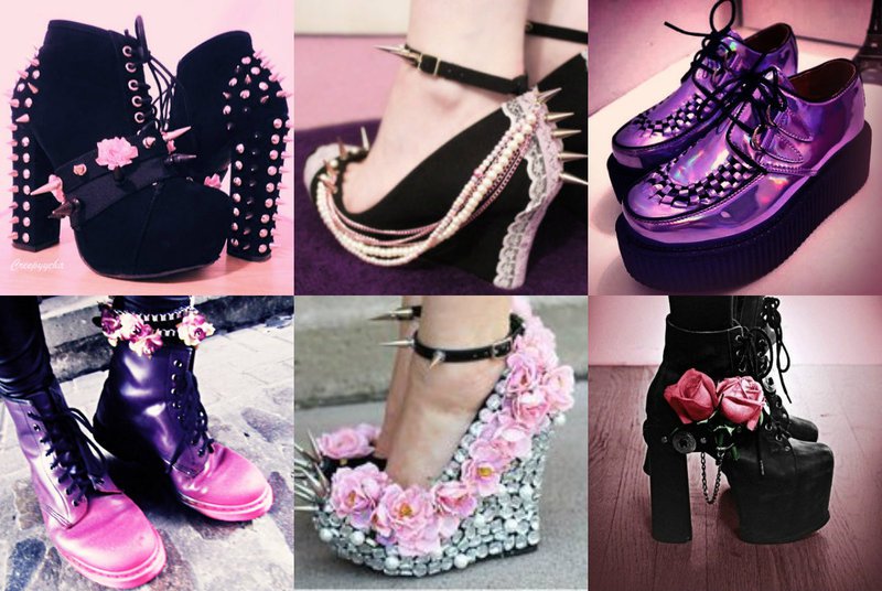 Pastel Goth Footwear-12 Ways To Become A Pastel Goth 