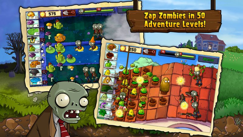 Plants Vs. Zombies-12 Best War Strategy Games For IOS And Android