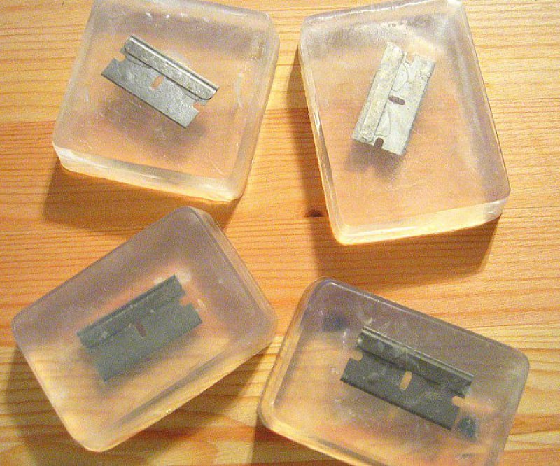 Razor Blade Soap-12 Hilarious And Creative Soap Bars