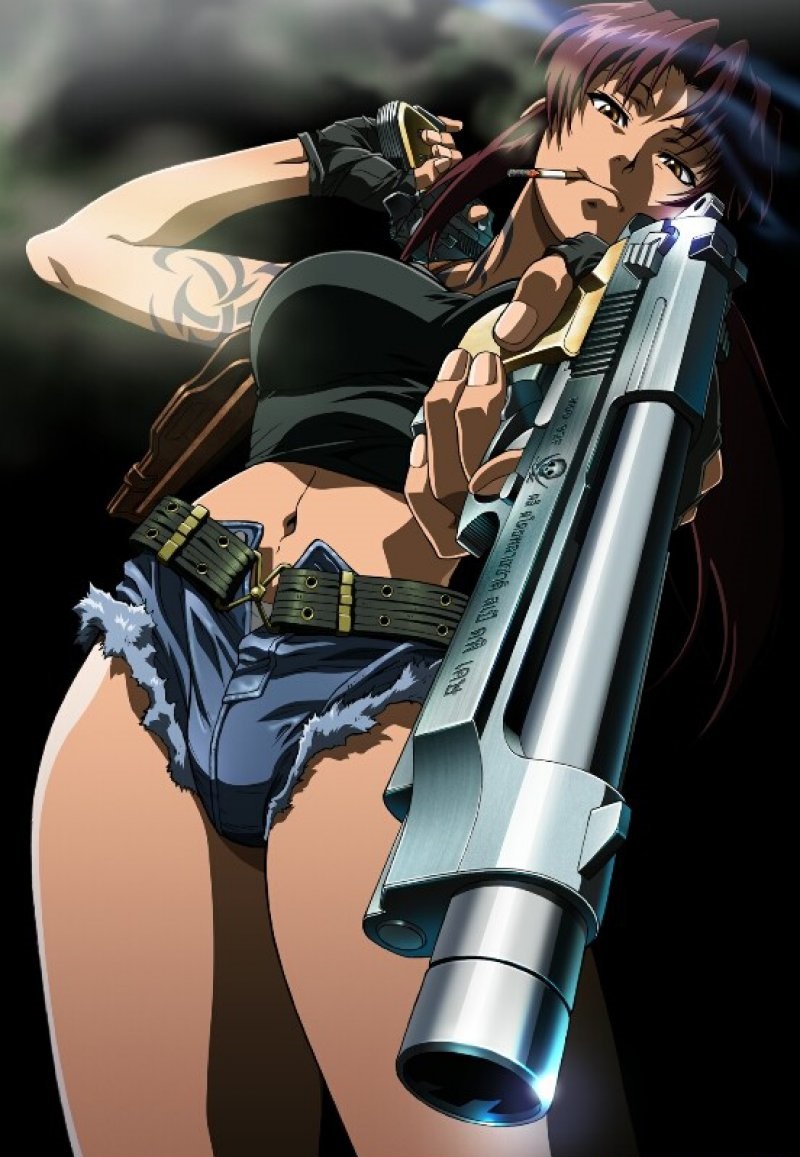 Revy (Black Lagoon) -12 Hottest Anime Girls Of 2017