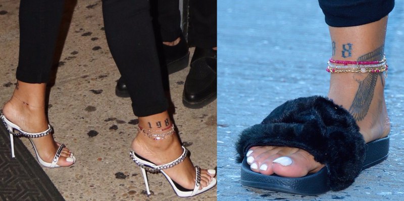 Rihanna's Feet And Legs-23 Sexiest Celebrity Legs And Feet