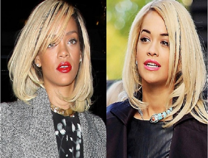 Rihanna & Rita Ora-15 Surprising Celebrity Lookalikes That You Haven't Noticed 