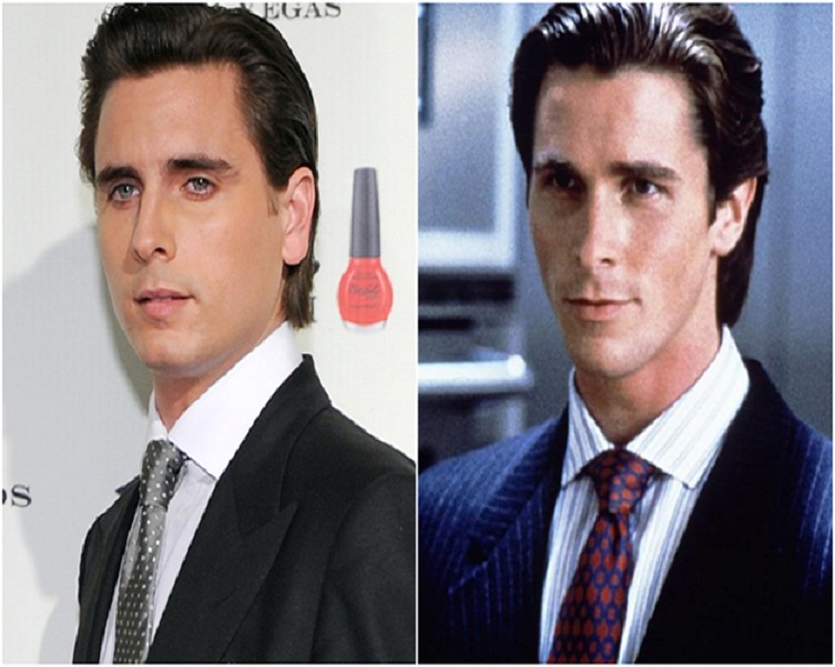 Scott Disick And Christian Bale-15 Surprising Celebrity Lookalikes That You Haven't Noticed 