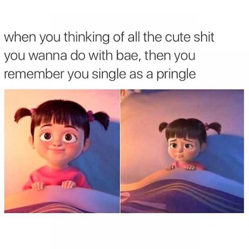 Single As Pringle!-12 Hilarious Single Memes That Will Make You Lol