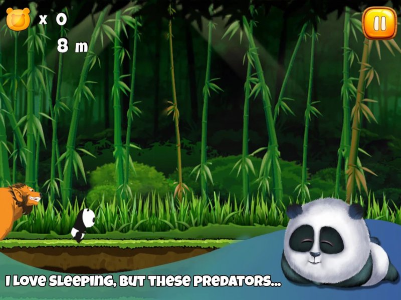 Sleepy Panda: Escape-12 Best Jumping Games For IOS And Android