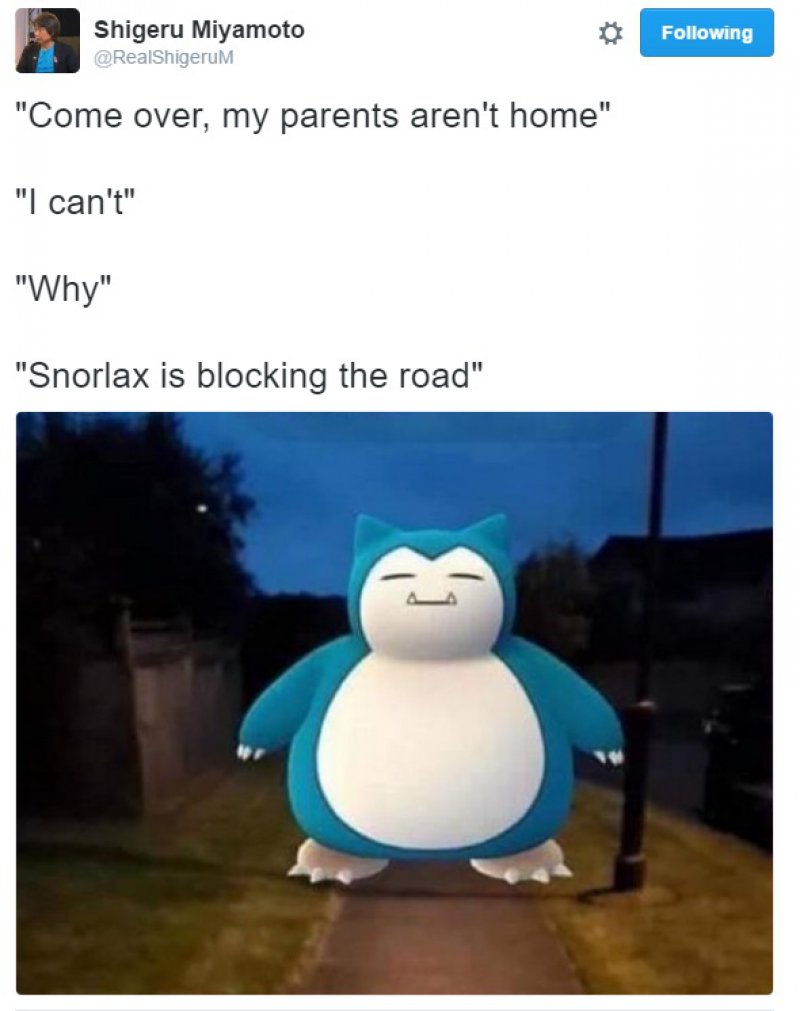 Snorlax Is Blocking The Road!-12 Hilarious Pokémon Memes That Will Make Your Day