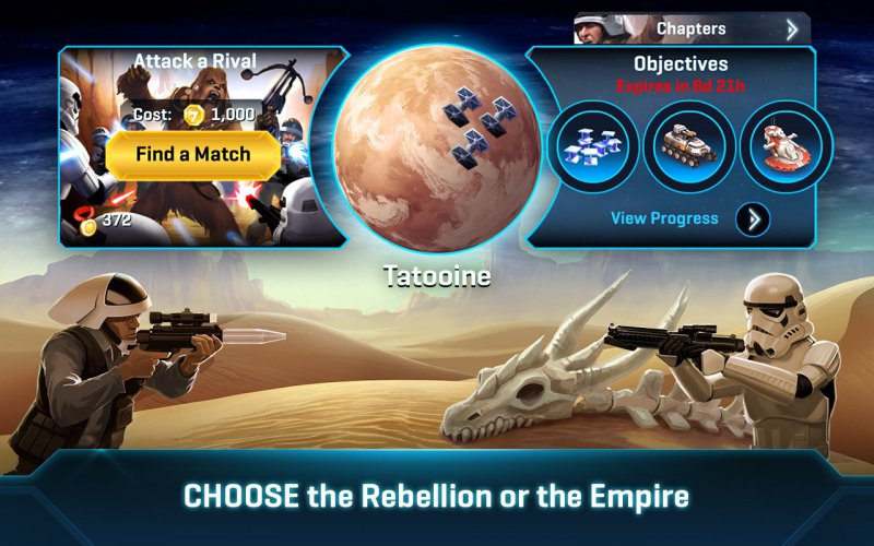 Star Wars: Commander-12 Best War Strategy Games For IOS And Android